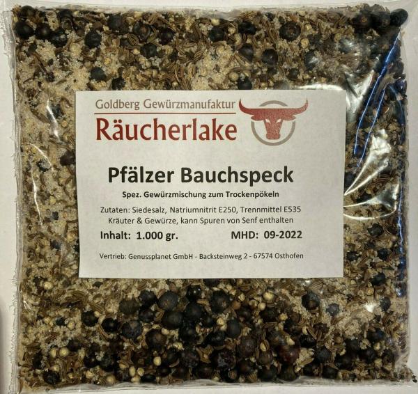 Pfälzer Bauchspeck - Pökelmischung ab 250gr. bis 1.000gr.